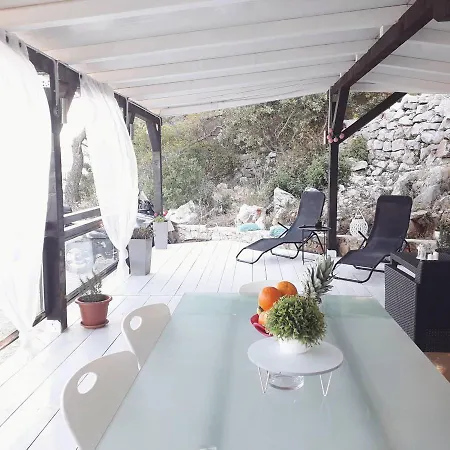 House Roko With Sea View, Terrace, Garden And Barbecue, Near The Beach, Tisno, Dalmatia *