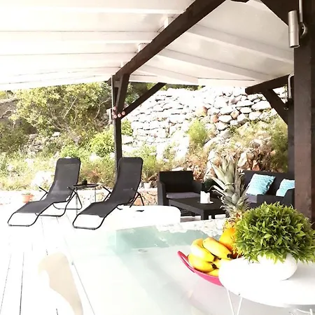 House Roko With Sea View, Terrace, Garden And Barbecue, Near The Beach, Tisno, Dalmatia